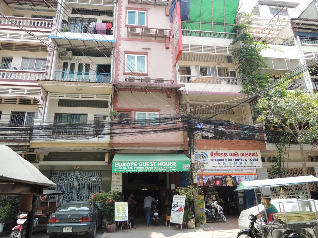 Europe Guest House Phnom Penh Ngoại thất bức ảnh